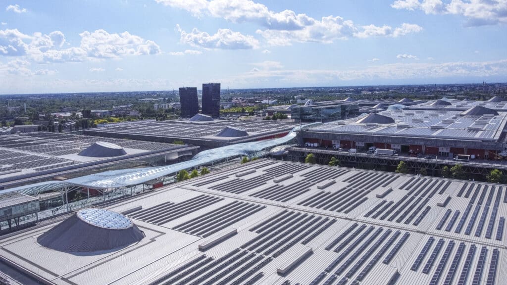 Milan fairgrounds operate Italy's largest photovoltaic system, yielding 22GWh energy