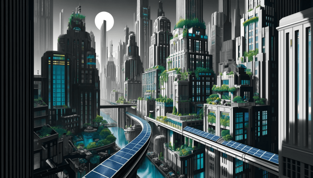 A draft of Metropolis Part II, the Solarpunk beginning
